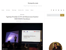 Tablet Screenshot of frenavit.com